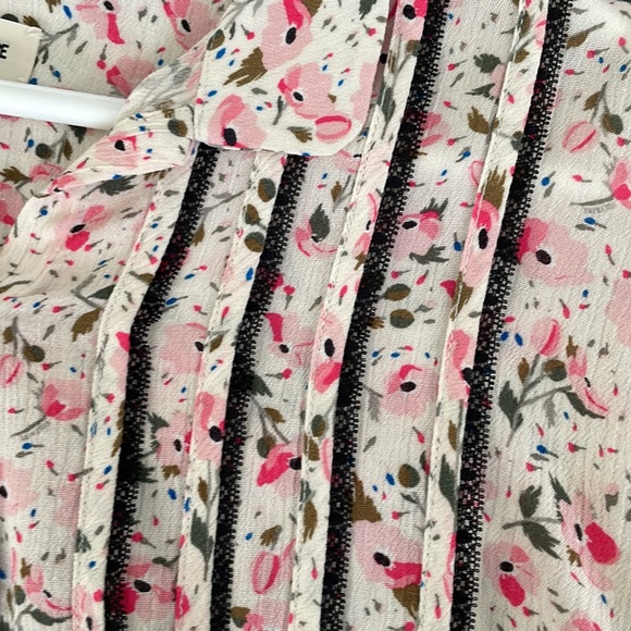 Zadig and Voltaire pink and white dress - Picture 3 of 4